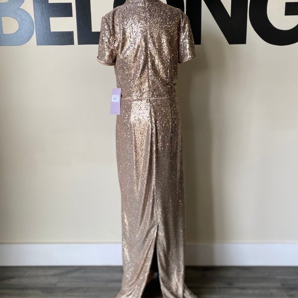 JS Collections Sequin Gown - Picture 4 of 4